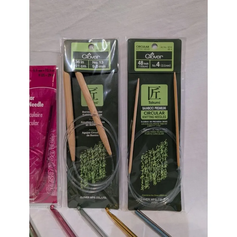 Boye & Susan Bates Vintage Crochet And Knitting Needles Multiple Sizes